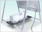 ウエイトフレーム+ウエイトタンク設置イメージ