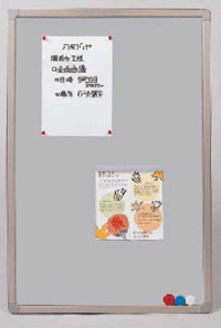 ピン、マグネット両用掲示板「ソフトM」