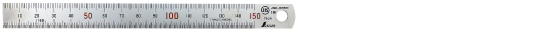 シンワ　直尺シルバー(ステンレス製定規15cm/30cm)
