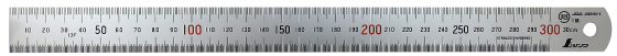 シンワ　直尺シルバー(ステンレス製定規15cm/30cm)