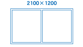 2100×1200サイズ