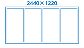 2440×1220サイズ