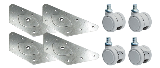 キャスターセット内容