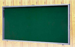 ふた付はね上式ポスターケース