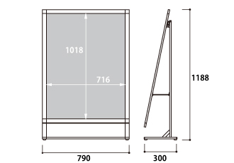 省スペーススタンド