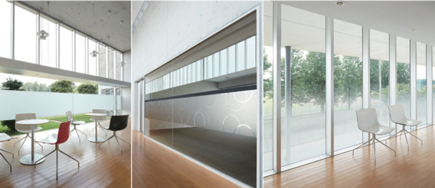 ガラス装飾シート「タペシート」使用イメージ