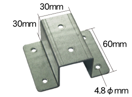ZAM 30×30角材取付用