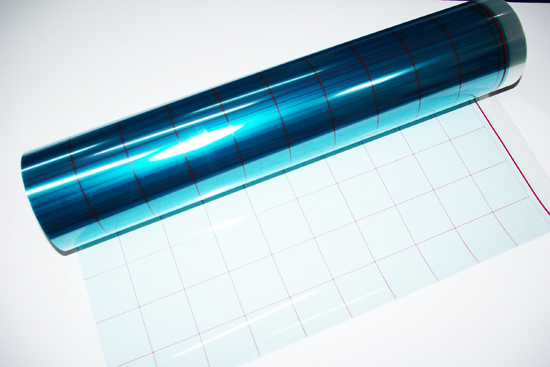 ブルー方眼フィルム